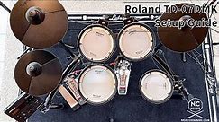 Roland TD-07DMK Setup Guide