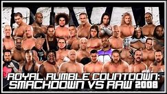 WWE Smackdown vs RAW 2008 - 30 Man Royal Rumble Match