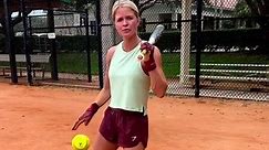 Clips from my latest YouTube video “2 hitting drills to drive through the ball and avoid falling back” #softball #baseball #hittingdrills #fastpitch #fastpitchsoftball | MegRem Softball