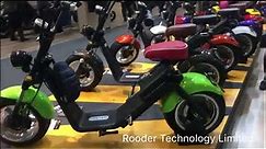 Big wheel electric scooter