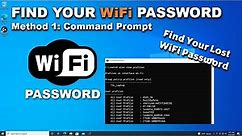 Find Your WiFi Password on Windows