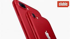 Apple soutient la lutte contre le sida avec un iPhone 7 rouge