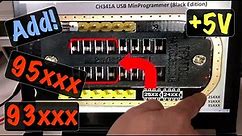 Modify the CH341A EEPROM Programmer (Black Edition) for 5V 93XXX & 95XXX Automotive Use