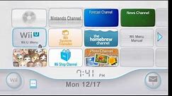 My Wii Menu On Wii U