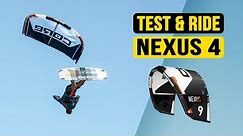First sessions on the NEW NEXUS 4 // Kiteboarding review