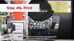Printing a Cap on Brother GTXpro DTG Printer