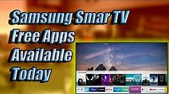 Samsung Smart TV Free Apps You Can Install Today