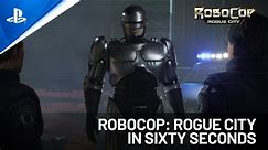 RoboCop: Rogue City in 60 Seconds | PS5 Games - video Dailymotion