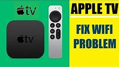 How to fix wifi network problem in Apple TV (Box) #appletv