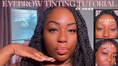 Eyebrow Tinting Tutorial at Home | How to Achieve Fuller Brows #browtinting #browtint #glamrocs