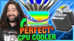 We Made the Perfect CPU Cooler | Intel vs. AMD Curvature & Coldplate Engineering