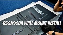 Samsung 65" QN900A Wall Mount - Fixed Flat Bracket Install