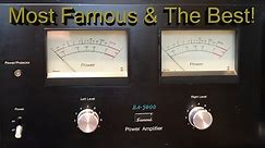 Sansui BA-5000. The Most Famous And Powerful Amplifier Ever! Will Drive Any Speaker To It's Knee's!