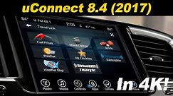 2017 Chrysler uConnect 8.4 Infotainment Review - In 4K!