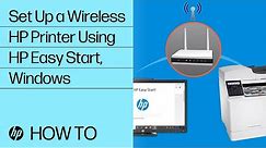 Setting up HP Printer on a Wireless Network in Windows 7 | HP Easy Start | HP Support