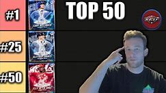 Top 50 player Ranks The Top 50 Cards In MLB The Show 23