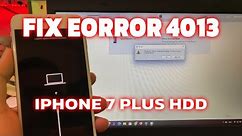iphone 7 7 plus 4013 eror fix | How to Fix iTunes Error 4013 on iPhone 7/7 Plus