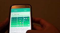 Samsung Galaxy S7: How to Change Home Screen Layout to Standard / Easy Mode