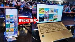 How To Connect iPhone To PC 2023 EASY WAY