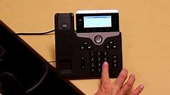 Dialing instructions from Cisco phone system telephones