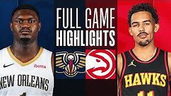 PELICANS at HAWKS | NBA PRESEASON FULL GAME HIGHLIGHTS | October 14, 2023