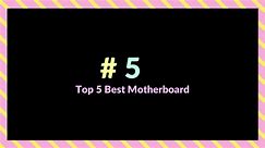 Top 5 Budget Gaming Motherboard | Best Budget 3rd Gen Motherboard | Best Motherboard for Intel 3rd g
