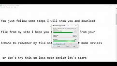 Unlock ICLOUD From iphnoe XS IOS IOS 17.4.1 FREE FILE