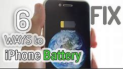 How to Fix iPhone Battery Drain Issue | Battery Fix for iPhone 5s/6/6s/7/8/x