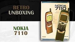 Nokia 7110 (1999) - Retro unboxing and review. (The first mobile web browser)