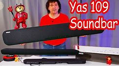 Yas 109 soundbar review with Virtual X from Yamaha sound test 2020