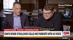 CNN reporter calls his parents using AI voice. Watch what happens next