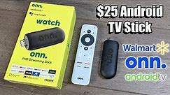 $25 Android TV Stick From Walmart - Onn FHD Stick Review