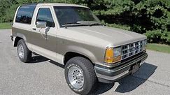 1989 Ford Bronco II XLT 4X4