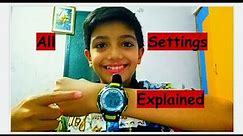 All the Settings of WR30 Watch. || Come with Sharvin