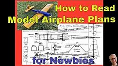 How to Read Model Airplane Plans for Newbies