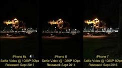 iPhone 6 vs. iPhone 6s vs. iPhone 7 Camera Video Low Light Test @ 60 FPS