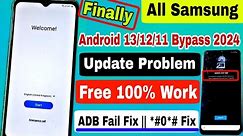 Finally New Method 💯% 2024 | Samsung Frp Bypass Android 12/13 Without Pc | Gogle Account Remove*#0*#