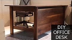 DIY Modern Office Desk | How To Make