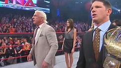 Ric Flair And AJ Styles On TNA iMPACT!