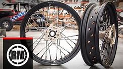 Tusk Impact KTM/Husqvarna Supermoto Complete Wheel Set