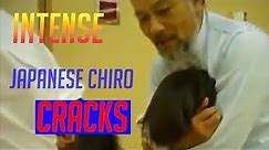 Intense Japanese Neck and Back Cracks Chiropractic Adjustment!