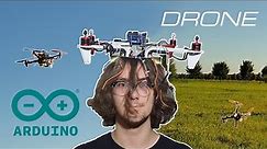 How I made a flying drone | DIY Arduino drone | Quadcopter