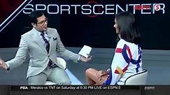 Kim Kilgroe interview at ESPN Sports Center KilgrESPN interview