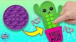How To Make a Pop It Fidget Toy! DIY Pop It