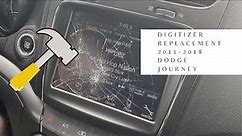 How to replace 8.4" digitizer 2011-2018 Dodge Journey || Dodge Radio repair #screenreplacement