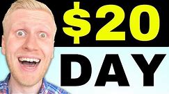 How to Make 20 Dollars a Day EASILY? (Earn 20 Dollars Per Day Online)