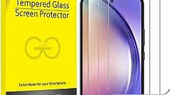 JETech Screen Protector for Samsung Galaxy A54 5G 6.4-Inch, 9H Tempered Glass Film, Anti-Scratch, HD Clear, 3-Pack