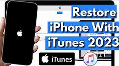 How To Reset & Restore iPhone With iTunes | Reset iPhone 6s/7/8/X/XR/XS/11/12/13/14 Pro Max