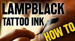 How To Make Black Tattoo Ink