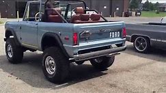 Classic Ford Broncos - Coyote Restoration Test